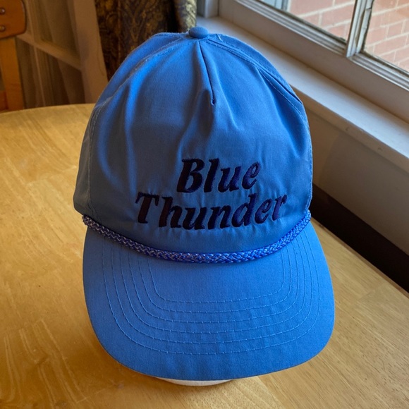 Blue Thunder Baseball Style Hat In 